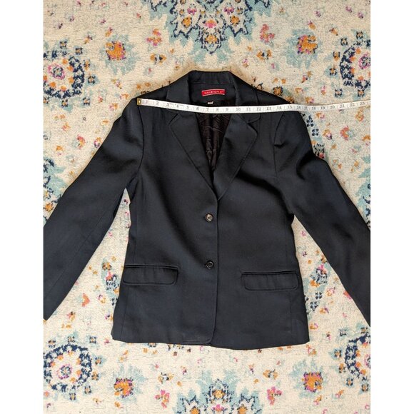 Vintage 1980's Halston III Skirt Suit in Black - 10/12 - Picture 5 of 15